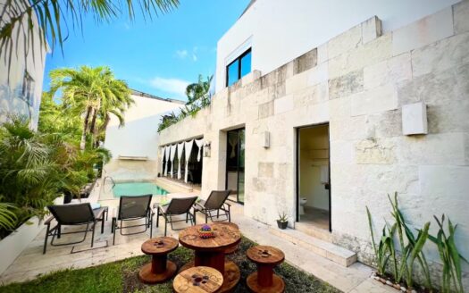 Modern Eco-Luxury Villa in Playacar Phase II | 5 BD + Office